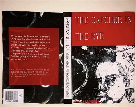 ArtStation - Catcher In The Rye (Book cover idea)