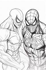 Free Printable venom coloring pages – Artofit sketch template