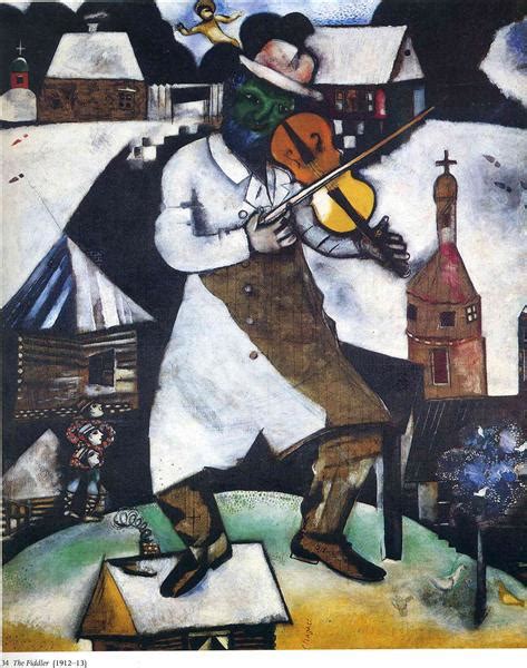 The Fiddler, 1913 - Marc Chagall - WikiArt.org