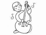 Cello Coloring Page At GetColoringscom  Free Printable Colorings sketch template