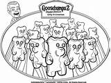Printable Goosebumps Coloring Pages sketch template