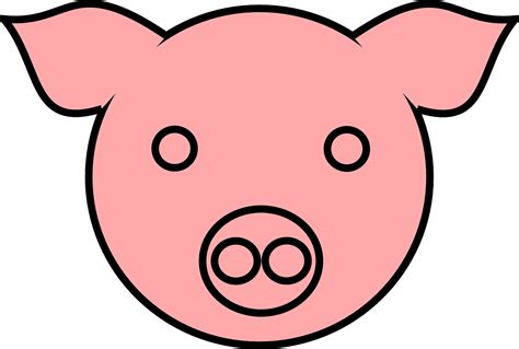 Domestic pig Drawing Pig's ear Clip art - Face png download - 1280*862 - Free Transparent ...