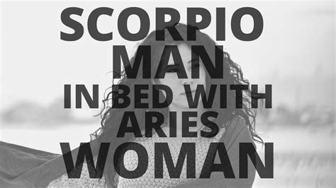 Scorpio Man In Bed With Aries Woman - YouTube