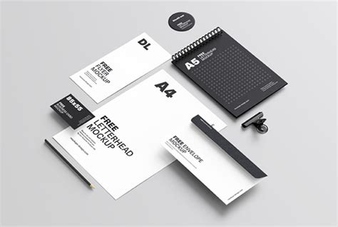 Stationery mockup - Mockups Design