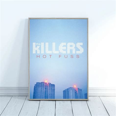 The Killers Hot Fuss Music Album Cover Poster Singer Music Star Canvas ...