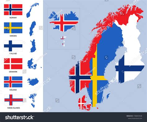 Scandinavian Countries Map With Capital Cities Skylines, 40% OFF