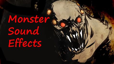 Monster Sound Effects - YouTube