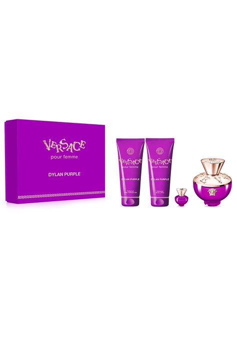 Versace Dylan Purple 100 Ml Edp + 100 Ml Body Gel + 100 Ml Bath&shower Gel + 5 Ml Edp Fiyatı ...