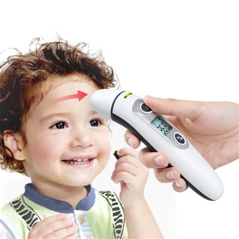 Ear Infrared Thermometer Baby Children Medical Fever Thermometer Ear/Forehead Temperature ...