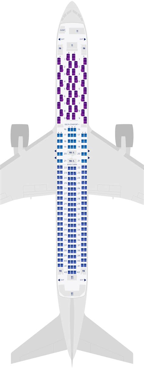 Boeing 767-300ER Seat Maps, Specs & Amenities | Delta Air Lines