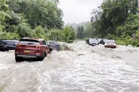 Rare flash flood warning issued for New York as a woman dies trying to ...