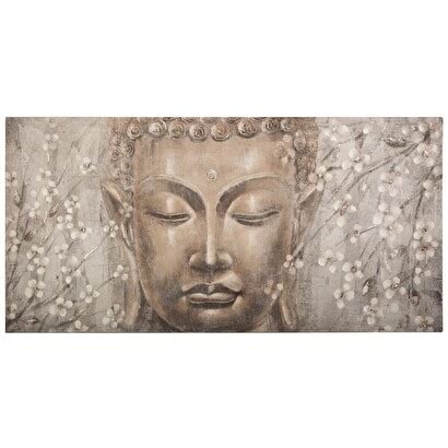 Painted canvas Bouddha - ATMOSPHERA Official Website