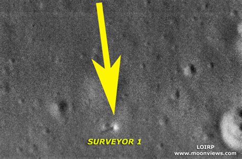 LOIRP Releases Recovered Lunar Orbiter III Image of Surveyor 1 on the ...