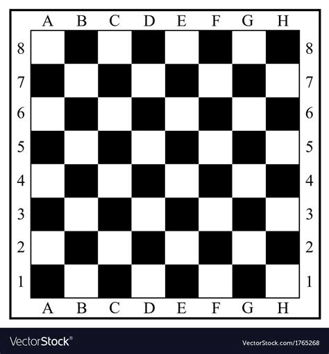 Free Printable Chess Board