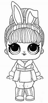 lol surprise Doll unicorn coloring Page Free Printable Pages  sketch template