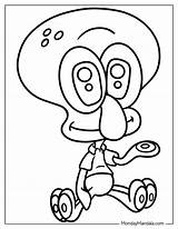 20 squidward coloring pages Free Pdf Printables – Artofit sketch template