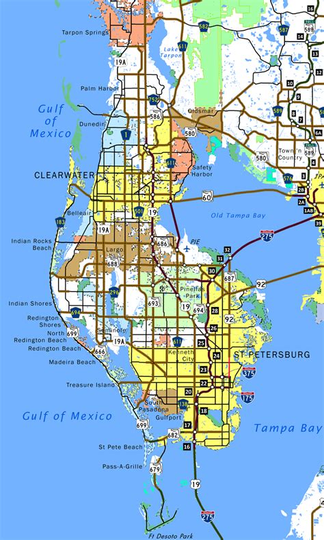 City Map Of Palm Harbor Florida - Printable Maps