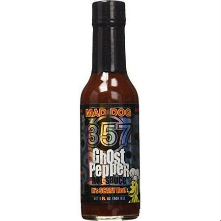 Mad Dog 357 Ghost Pepper Hot Sauce, 5oz - Walmart.com