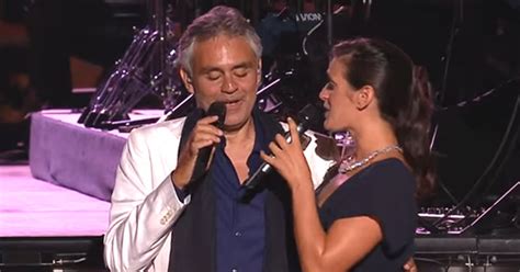 Andrea Bocelli Sings With His Gorgeous Wife In This Romantic Duet – Inner Strength Zone