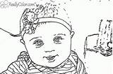 Baby Girl Coloring Pages To Print Fun And Creative Designs For Kids sketch template