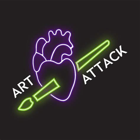 Art Attack Logo Digital Art by Hailey Kadolph - Fine Art America