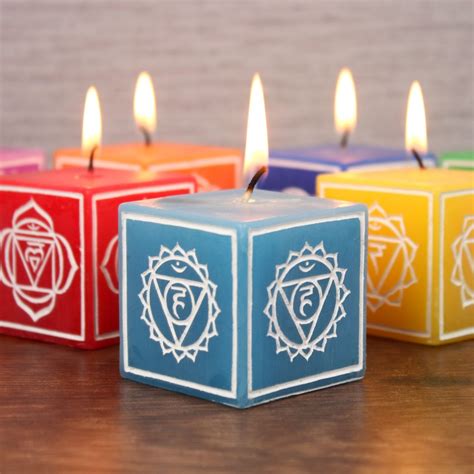 Candle - Chakra Candles Set of 7 - Healing Light