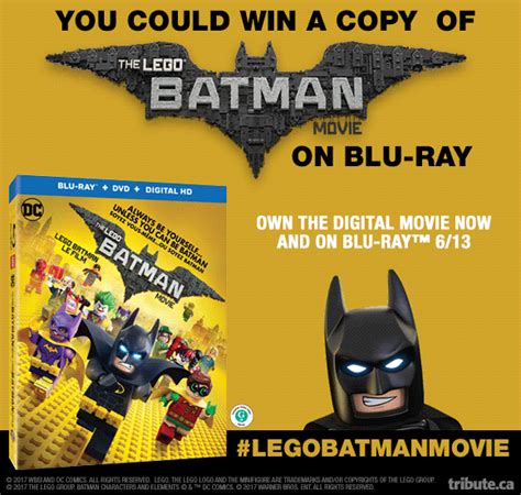 Enter to win a copy of The LEGO Batman Movie on Blu-ray. The LEGO Batman Movie is now on Blu-Ray ...