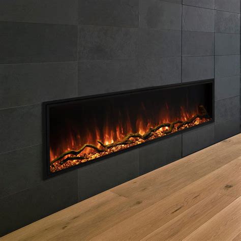 Modern Flames Landscape Pro Slim 68" Built In Wall Mount Electric Fire ...