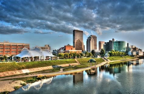 Downtown Dayton from the River! (anyone know the photographer?) : dayton