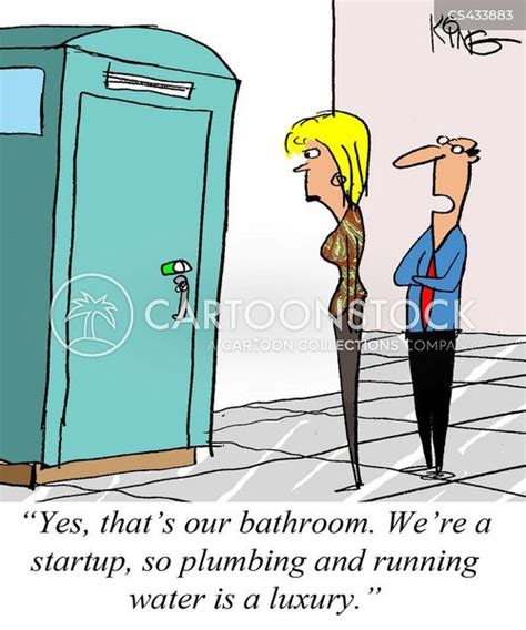 Porta-potty Cartoons and Comics - funny pictures from CartoonStock