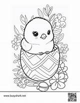 Adorable Easter Chick Coloring Pages sketch template