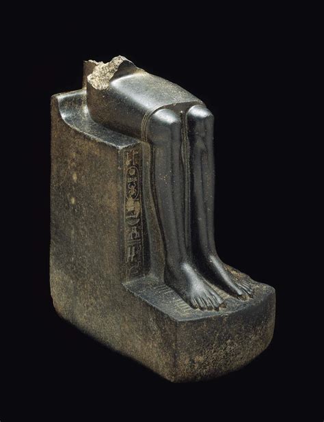 Seated statue of Thutmose III | Museum of Fine Arts, Boston