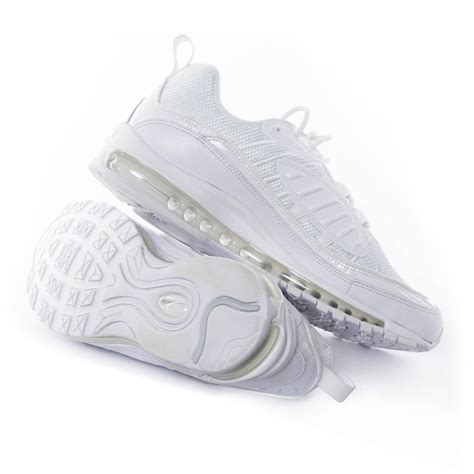 Nike Air Max 98 Triple White (640744-106) | BRANDS \ N \ Nike *MEN \ Shoes SNEAKERS \ Sneakers ...