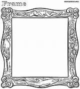 Coloring Frames For Kids Pages sketch template
