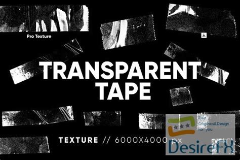 Download 20 Transparent Tape Texture HQ - 11010363 - DesireFX.COM