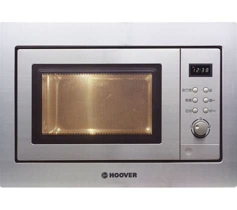 Buy HOOVER HMG201X Built-in Compact Microwave with Grill - Stainless Steel | Free Delivery | Currys