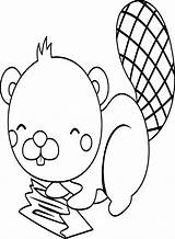 Beaver Coloring Pages  Free Printable PDF & Online sketch template
