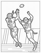 Coloring Pages Of Football sketch template