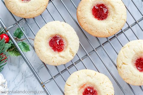 Easy Christmas Thumbprint Cookies You'll Love