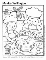 Cooking coloring Pages To Download And Print For free sketch template