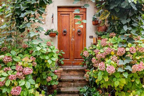 Charming Garden Door Clipart Collection | Beautiful Entryway Illustrations