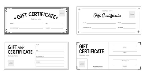 Share 147+ blank gift certificate template latest - kenmei.edu.vn