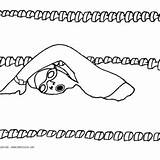 Swimming Coloring Pages Printable For Free Download sketch template
