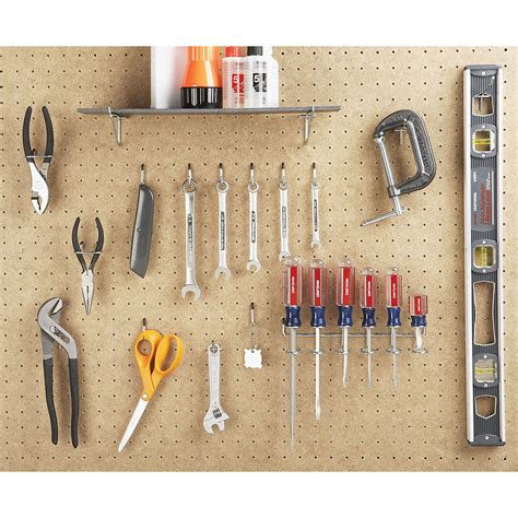 Craftsman 42-Piece Pegboard Hook Set Assortment / Storage Hooks Garage | eBay