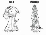 Printable Smallfoot Movie Coloring Pages PDF  Coloringfoldercom sketch template
