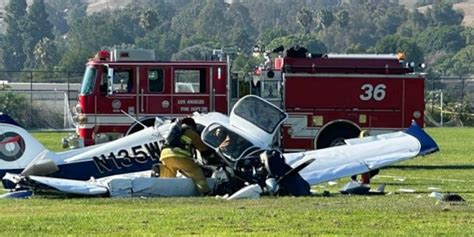 Video captures plane crash into Los Angeles soccer field