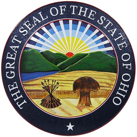Ohio State Seal Plaque