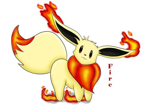 Fire Eevee by xxXPennyLaneXxx on DeviantArt