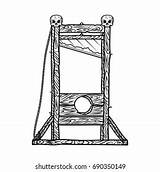 Guillotine Over 2172 Royalty Free Licensable Stock Illustrations  sketch template