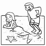 Beach Coloring Sheets  Fun And Creative Activities For Kids sketch template